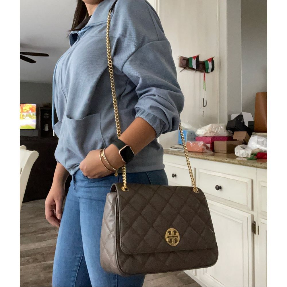 New Tory Burch willa black shoulder bag large - Picture 11 of 11